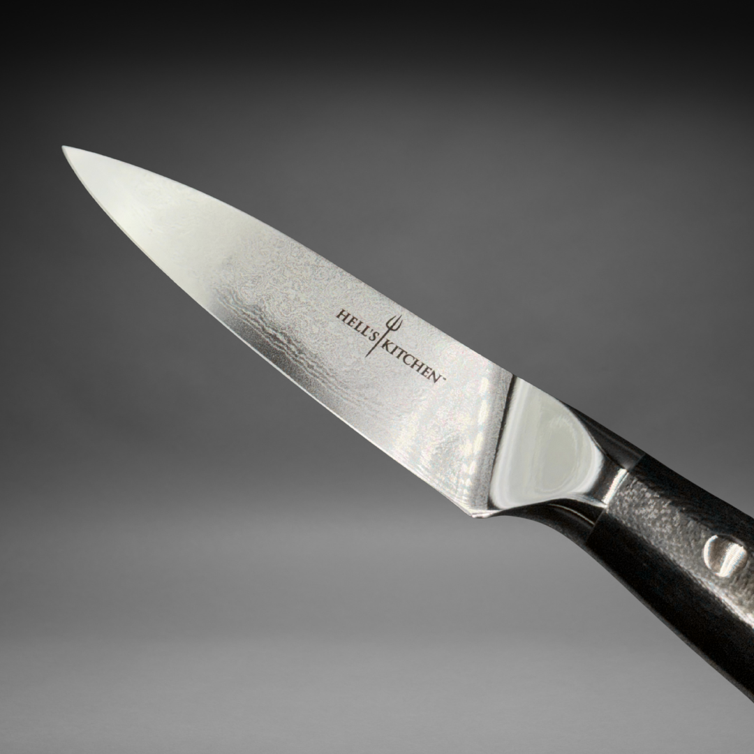 Damascus Steel Paring Knife, 3.5"