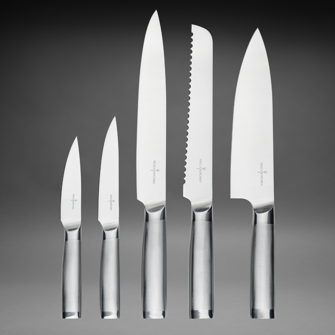 Essential Stainless Steel Knife Set, 6 Piece
