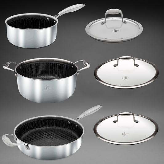 Big Pot Energy: 6 Piece Pot + Lids Set