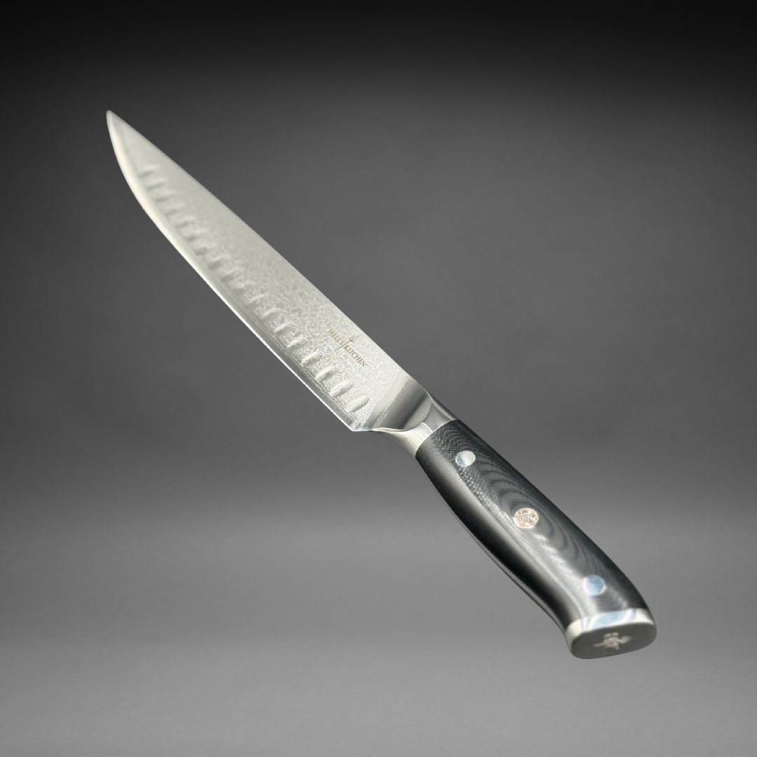 Damascus Steel Carving Set, 2 PC