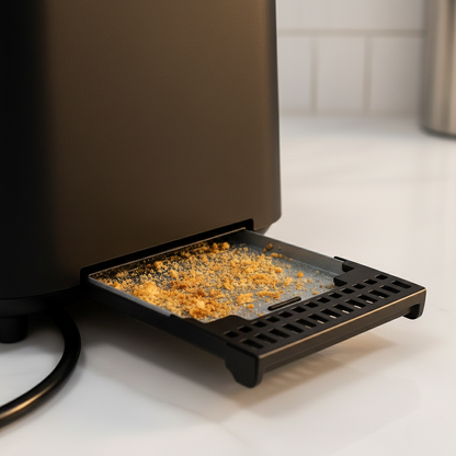 Hell’s Kitchen 2-Slice Toaster with HK Logo Plate