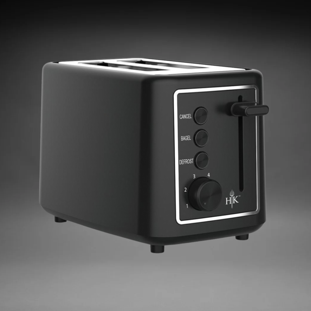 Hell’s Kitchen 2-Slice Toaster with HK Logo Plate