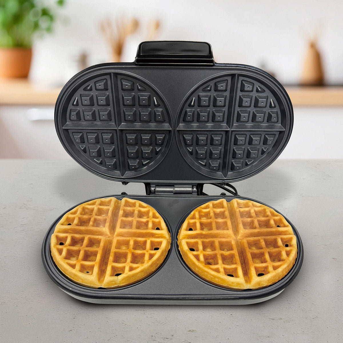 Hell’s Kitchen Dual Waffle Maker