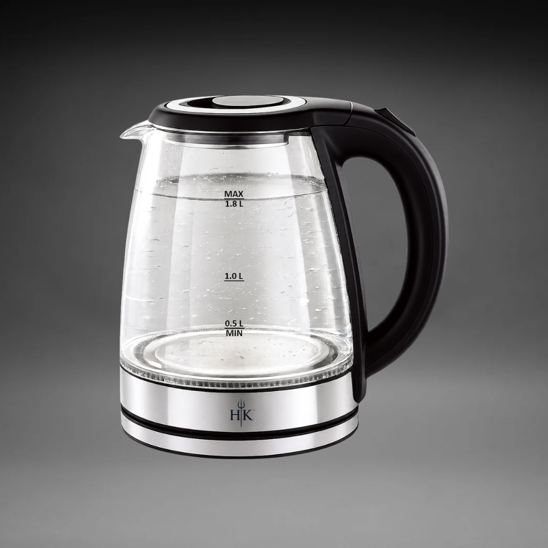 Hell’s Kitchen Glass Electric Kettle