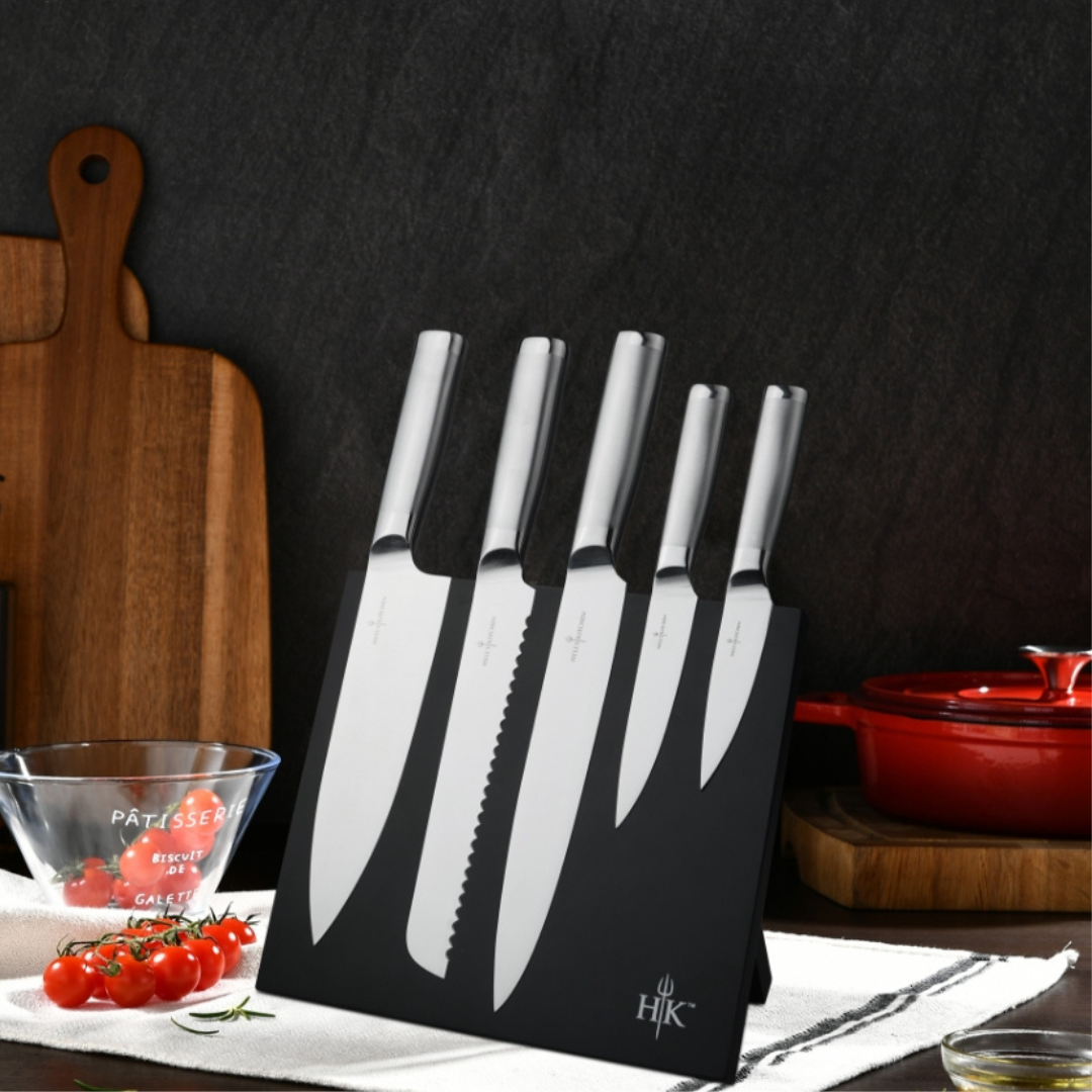 Essential Stainless Steel Knife Set, 6 Piece
