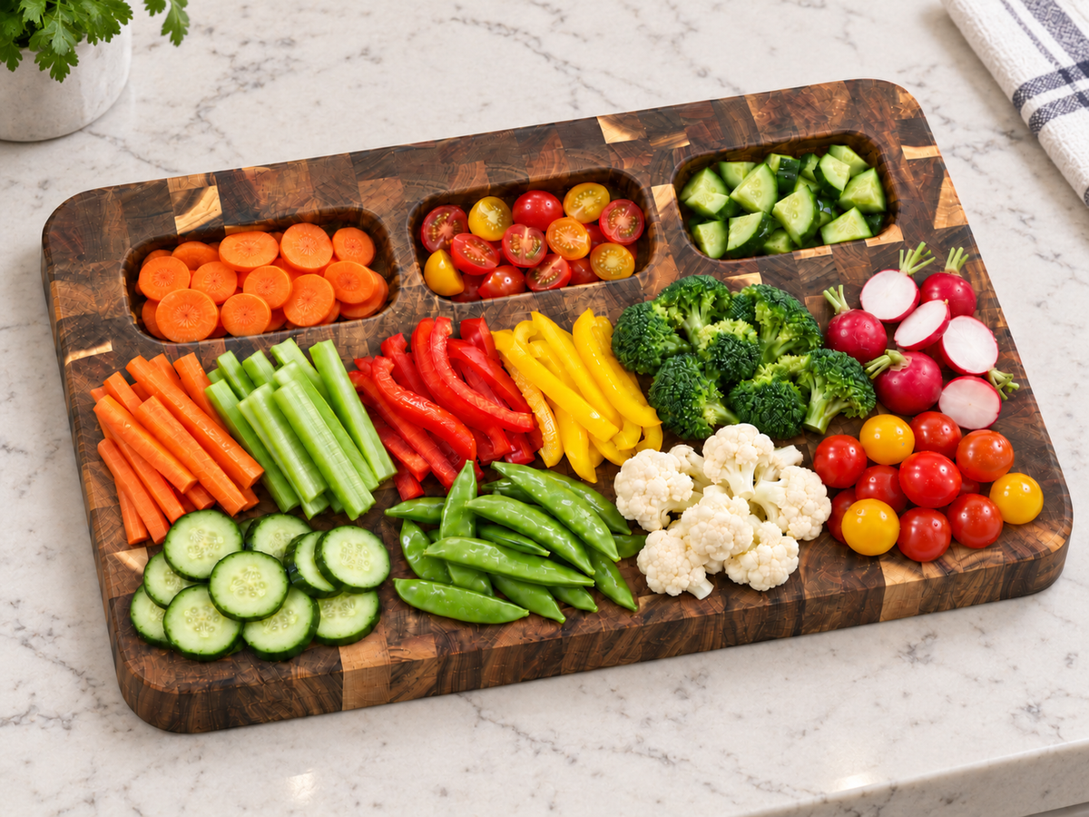 Rectangular Prep and Serve Board