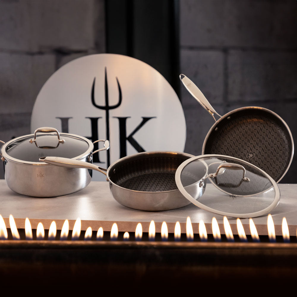 6 PC: The Cook's Set - Hybrid + Forged Steel
